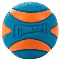 Chuckit! Chuckit Ultra Squeaker Ball Hondenspeelgoed Ø7.6 Cm Blauw Oranje