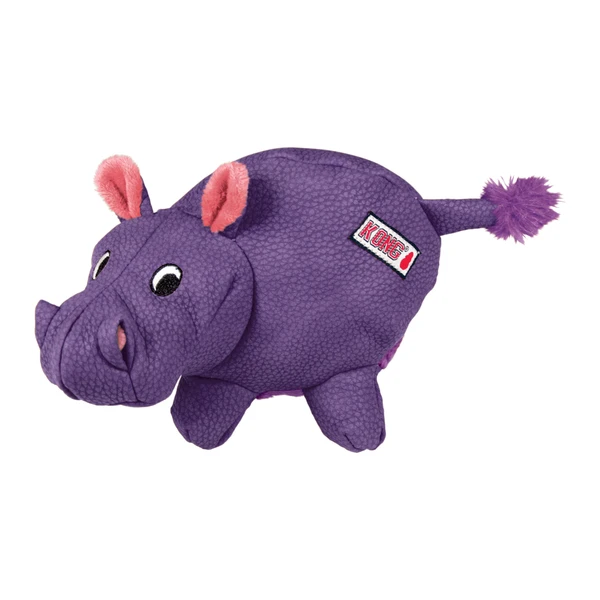 Kong Phatz Hippo Hondenspeelgoed Paars Medium 1 Kong Phatz Hippo Hondenspeelgoed Paars Medium