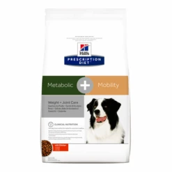 Hill’s Prescription Diet Metabolic + Mobility – Weight + Joint Care Zak Kip – Hondenvoer – 4 Kg