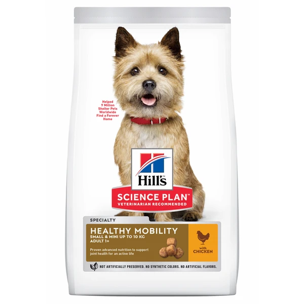 Hills Hill’s Canine Adult Healthy Mobility Small & Mini Kip – Hondenvoer – 1.5 Kg 1 Hills Hill’s Canine Adult Healthy Mobility Small & Mini Kip – Hondenvoer – 1.5 Kg