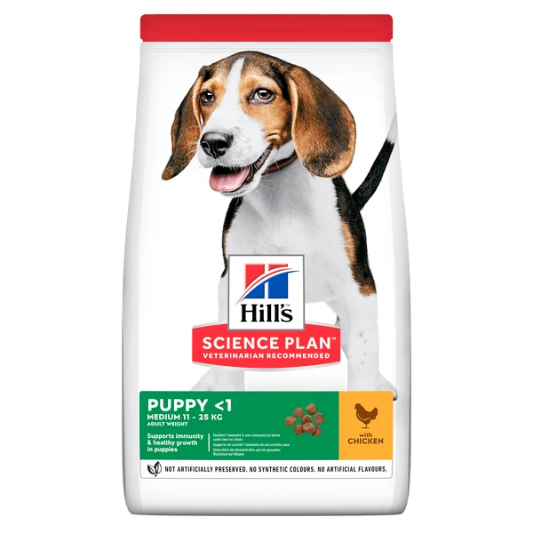 Hills Hill’s Canine Puppy Medium Kip – Hondenvoer – 18 Kg 1 Hills Hill’s Canine Puppy Medium Kip – Hondenvoer – 18 Kg