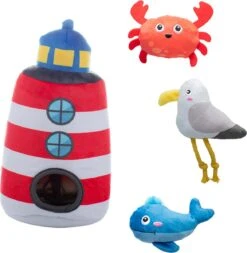 Petshop By Fringe Studio – 289248 – Ships Ahoy – Burrow – Intelligentie Spel – Hondenspeelgoed – Speelgoed Hond – Verjaardag Hond – Knuffel Hond – Honden Speelgoed – Hondenspeeltje – Pluche Speelgoed Hond – Pluche Hondenspeelgoed