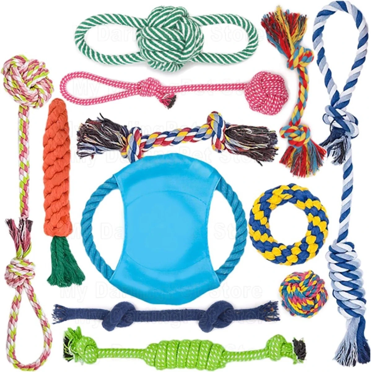Honden Speeltjes Set – 12 Stuks – Hondenspeeltje – Hondenspeelgoed – One Size – Multicolor – Intelligentie – Speelset Honden 1 Honden Speeltjes Set – 12 Stuks – Hondenspeeltje – Hondenspeelgoed – One Size – Multicolor – Intelligentie – Speelset Honden