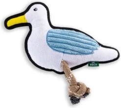 Beco Pluche Zeemeeuw – Hondenknuffel Met Pieper – Geschikt Voor Middelgrote Honden – Medium