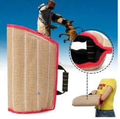 Praktische Stabiele Interactieve Play Duurzaam Jute Hond Training Jong Arm Bescherming Veiligheid Pet Dog Bijt Mouwen Met Verdikte Handvat