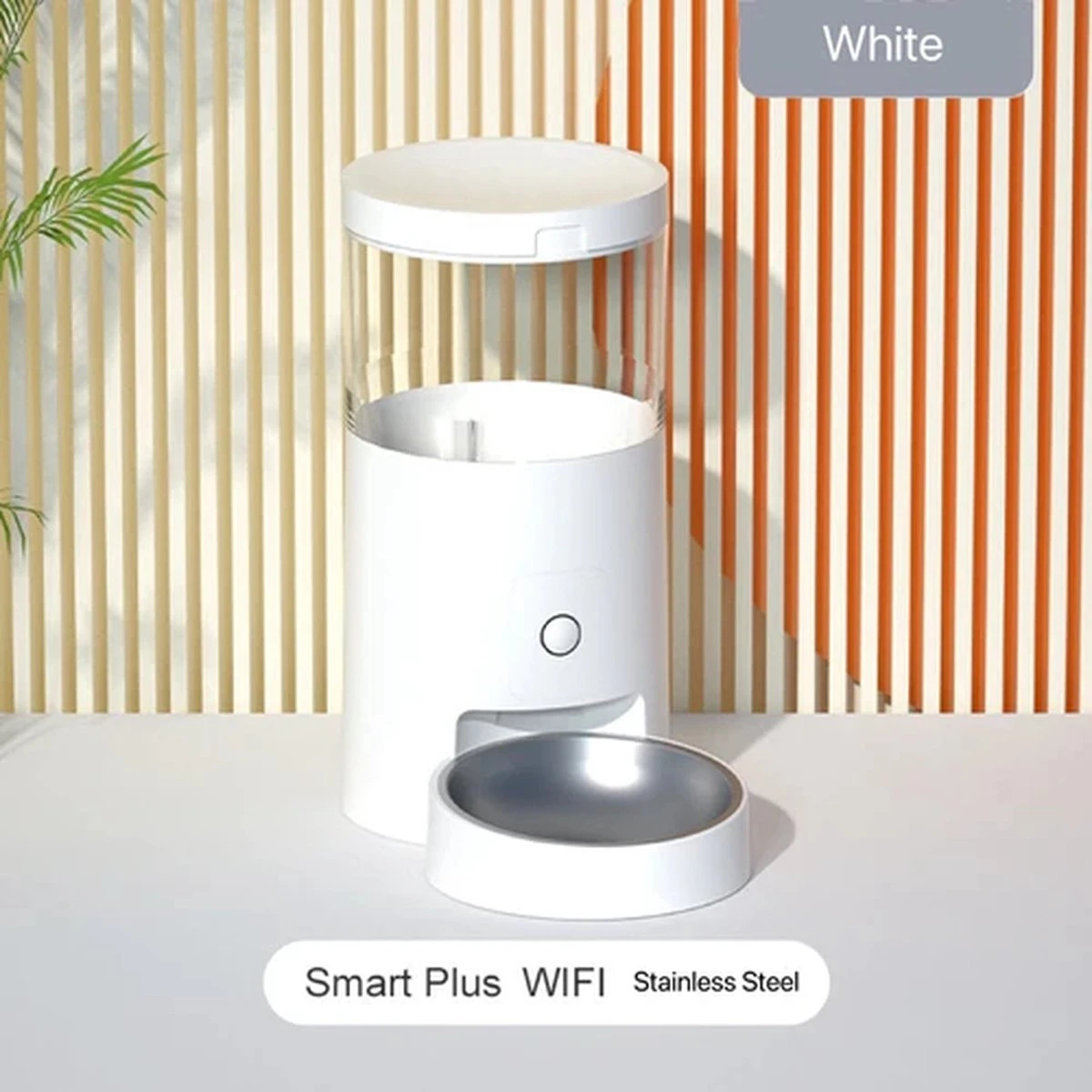 Automatische Voerbak Kat Hond 4L Smart Wifi Voerautomaat Met Smartfunctie Voerdispenser 1 Automatische Voerbak Kat Hond 4L Smart Wifi Voerautomaat Met Smartfunctie Voerdispenser