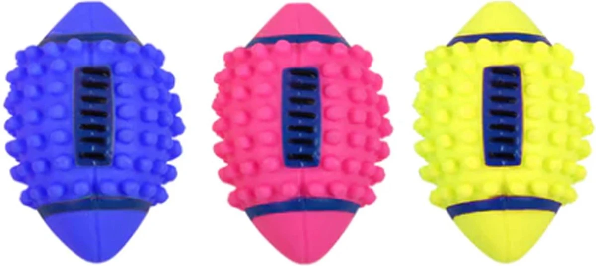 Pawise Vinyl Spiky Footbal – Hondenspeeltje Met Pieper – Duurzaam Speelgoed Voor De Hond – Eindeloos Speelplezier – 12.5 Cm – Assorti 1 Pawise Vinyl Spiky Footbal – Hondenspeeltje Met Pieper – Duurzaam Speelgoed Voor De Hond – Eindeloos Speelplezier – 12.5 Cm – Assorti