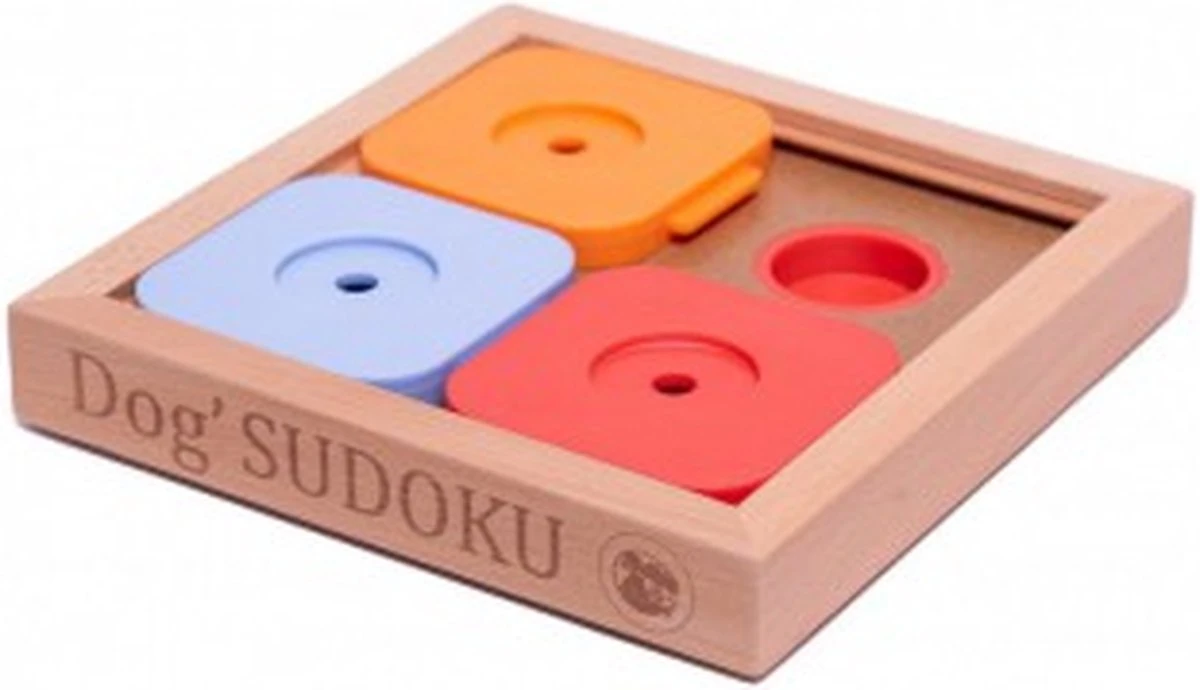 Hondenpuzzel – Sudoku Basis – Honden Puzzel – Hersenwerk Voor Honden – Puzzel Voor Hond – My Intelligent Pets 1 Hondenpuzzel – Sudoku Basis – Honden Puzzel – Hersenwerk Voor Honden – Puzzel Voor Hond – My Intelligent Pets