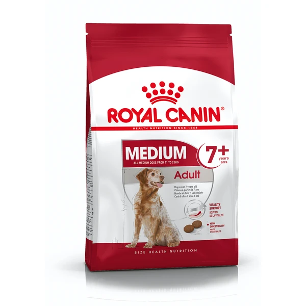 Royal Canin Medium Adult 7+ – Hondenvoer – 4 Kg 1 Royal Canin Medium Adult 7+ – Hondenvoer – 4 Kg