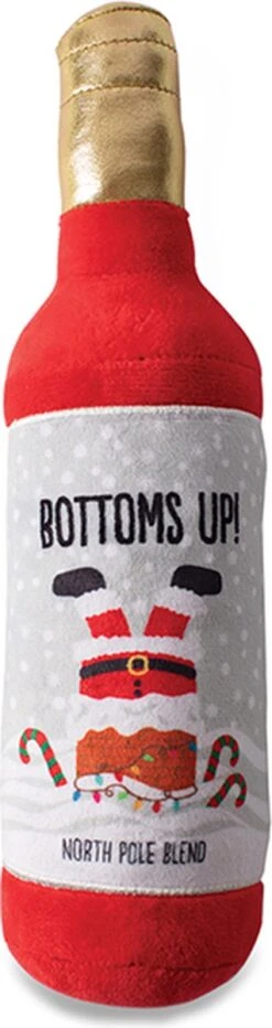 Petshop By Fringe Studio – Bottoms Up – 289847 – Hondenspeelgoed – Piepspeelgoed – Speelgoed Hond – Kerst – Christmas – Hondenspeeltje – Honden Speelgoed