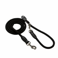 Hunter Variolijn Freestyle Nylon Rond Hondenriem Zwart