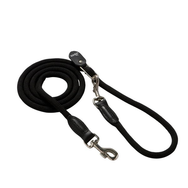 Hunter Variolijn Freestyle Nylon Rond Hondenriem Zwart 1 Hunter Variolijn Freestyle Nylon Rond Hondenriem Zwart