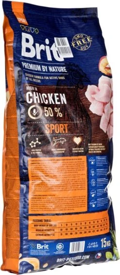Brit Premium By Nature Hondenvoer Sport 15 Kg – Hond