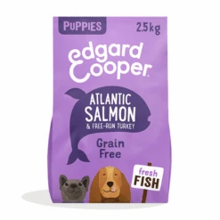 Edgard & Cooper Edgard&Cooper Puppy Graanvrij Zalm&Kalkoen – Hondenvoer – 2.5 Kg