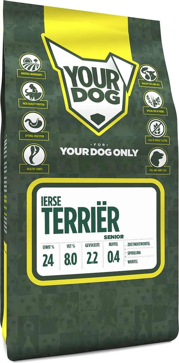Yourdog Ierse TerriËr Senior (3 KG) 1 Yourdog Ierse TerriËr Senior (3 KG)