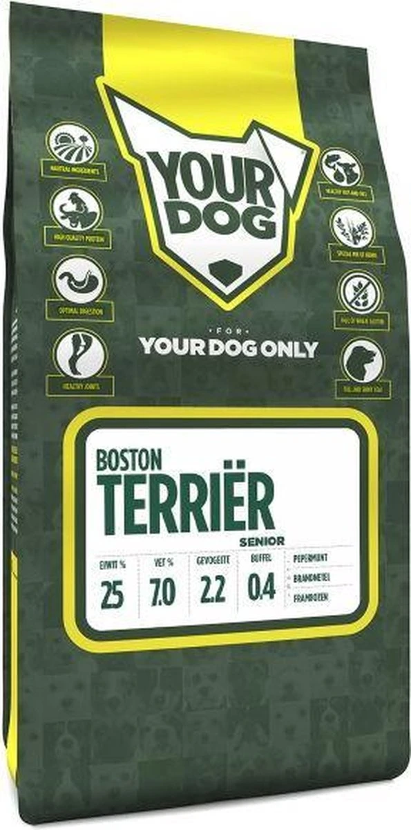 Yourdog Boston TerriËr Senior (3 KG) 1 Yourdog Boston TerriËr Senior (3 KG)