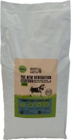 BugsForPets Hondenvoer Crunchy 10 Kg – Hypoallergeen – Duurzaam – Graanvrij