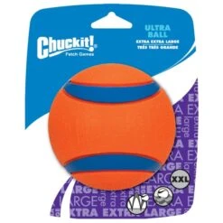 Chuckit! Chuckit Ultra Ball Hondenspeelgoed Ø10 Cm Oranje Blauw