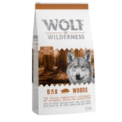 12kg “Oak Woods” Wild Zwijn Wolf Of Wilderness Hondenvoer