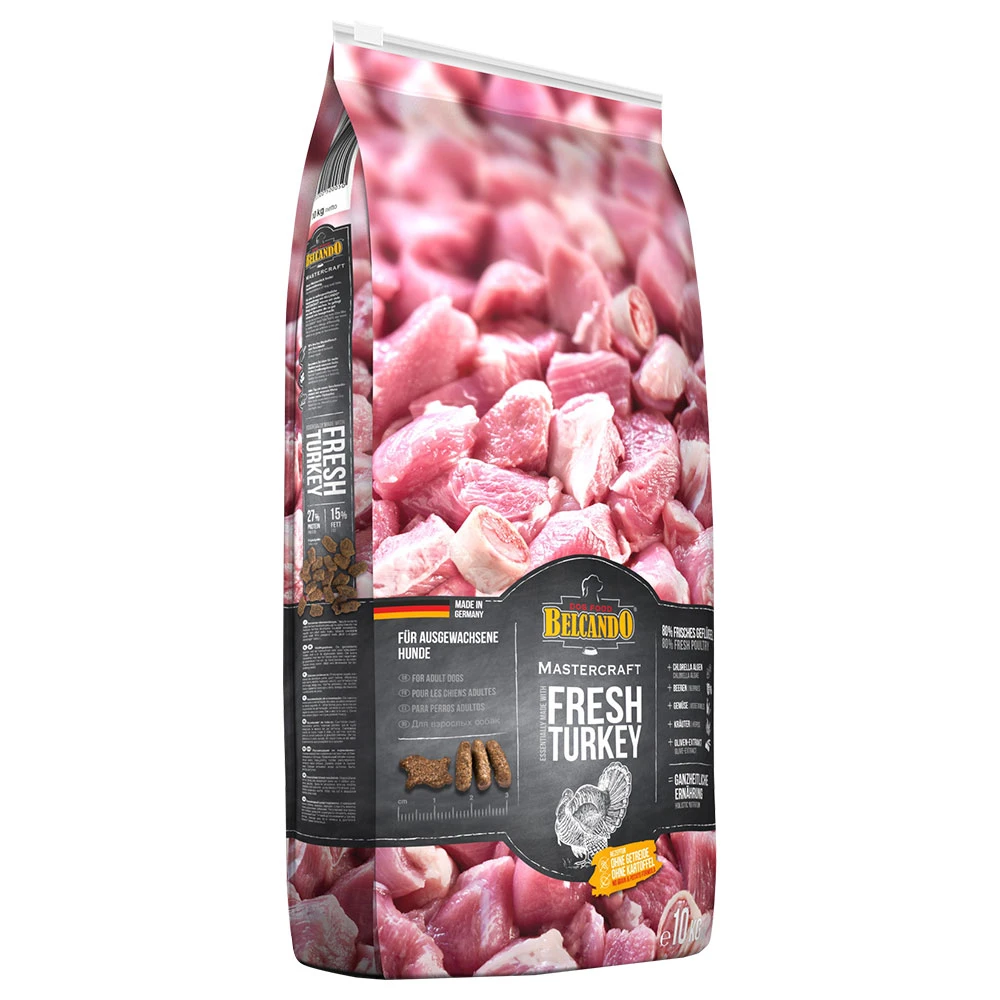 10kg BELCANDO Mastercraft Fresh Turkey Droog Hondenvoer 1 10kg BELCANDO Mastercraft Fresh Turkey Droog Hondenvoer