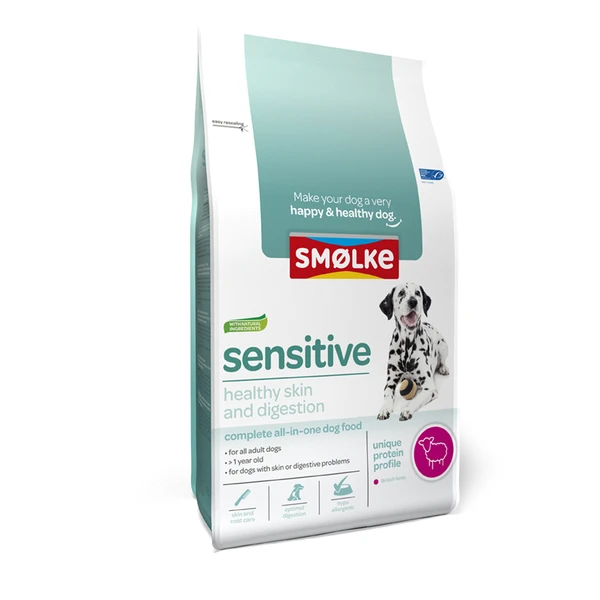 Smolke Sensitive Lam – Hondenvoer – 12 Kg Hypoallergeen 1 Smolke Sensitive Lam – Hondenvoer – 12 Kg Hypoallergeen