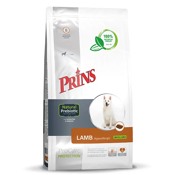 Prins Procare Protection Hypoallegenic Lam – Hondenvoer – 3 Kg 1 Prins Procare Protection Hypoallegenic Lam – Hondenvoer – 3 Kg