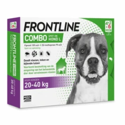 Frontline Combo L: Van 20 Tot 40 Kg Anti Vlooienmiddel En Tekenmiddel Hond 3 Pipetten
