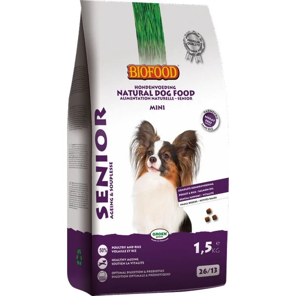 Bf Senior Small Breed – Hondenvoer – Gevogelte 1.5 Kg 1 Bf Senior Small Breed – Hondenvoer – Gevogelte 1.5 Kg