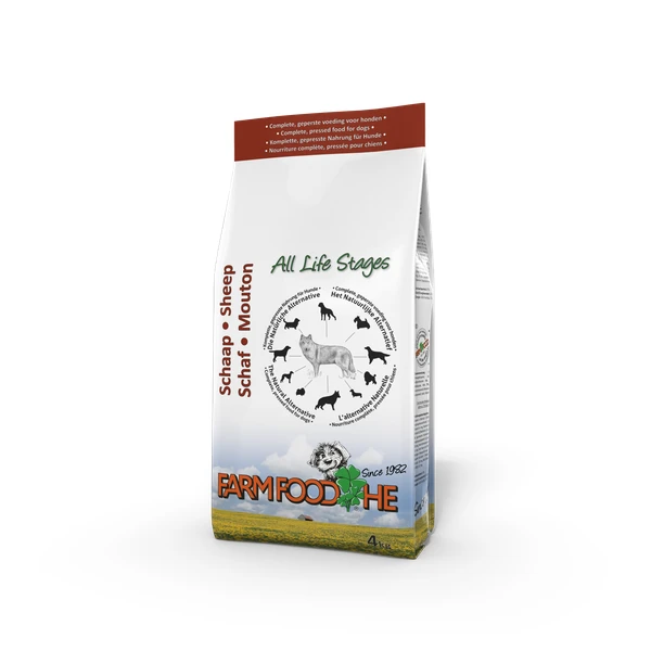Farm Food Schaap Standaard Lam – Hondenvoer – 4 Kg 1 Farm Food Schaap Standaard Lam – Hondenvoer – 4 Kg