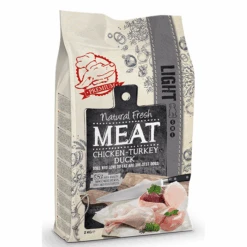 Natural Fresh Meat All Breeds Senior-Light – Hondenvoer – Kip Kalkoen Eend 2 Kg S-M-L