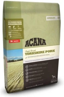 Acana Singles Yorkshire Pork Hondenvoer 2 X 11,4 Kg + 2 X Pork Treats Gratis -Huisdierbenodigdheden acana singles yorkshire pork dog 2 kg 44143