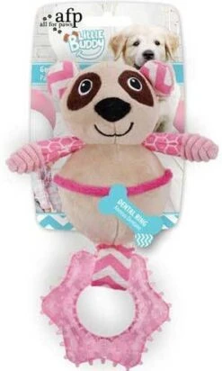 All For Paws Little Buddy Goofy Panda Hondenspeelgoed 25x16x9 Cm Roze -Huisdierbenodigdheden afp little buddy goofy panda 21323