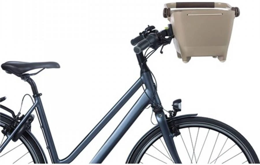 Basil HondenFietsmand Buddy Biscotti Brown Stuurbevestiging 1 Basil HondenFietsmand Buddy Biscotti Brown Stuurbevestiging