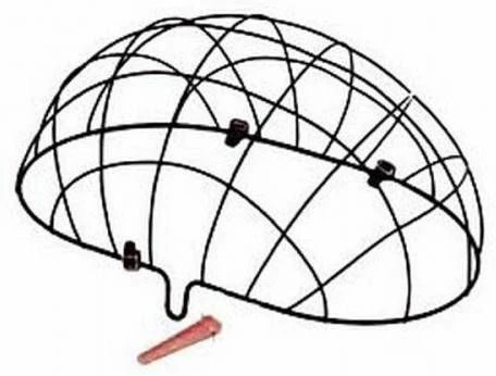 Basil Stalen Draadkoepel Voor Rieten Hondenmand Pluto 2 Basil Stalen Draadkoepel Voor Rieten Hondenmand Pluto - Afbeelding 2