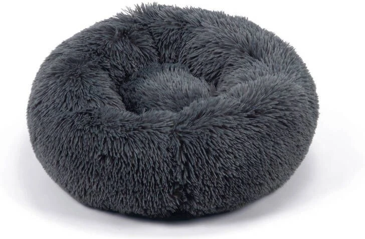 Beeztees Yali Pluche Donutmand Grijs 50 Cm 2 Beeztees Yali Pluche Donutmand Grijs 50 Cm - Afbeelding 2