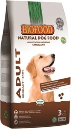 Biofood BF®Petfood Adult Krokant 3 Kg 9 Biofood BF®Petfood Adult Krokant 3 Kg -Huisdierbenodigdheden biofood krokant hondenvoer 3 kg 61318