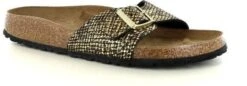 Birkenstock Slippers Madrid Shiny Python Met Voorgevormd Voetbed, Schoenwijdte Smal -Huisdierbenodigdheden birkenstock madrid 855166