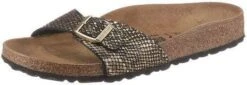 Birkenstock Slippers Madrid Shiny Python Met Voorgevormd Voetbed, Schoenwijdte Smal -Huisdierbenodigdheden birkenstock slippers madrid shiny python met voorgevormd voetbed schoenwijdte smal 128277