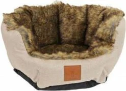 Boon Est.1941 Katten En Hondenmand Grizzly Brown 40 Cm