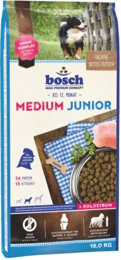 Bosch Medium Junior Hondenvoer 2 X 15 Kg 5 Bosch Medium Junior Hondenvoer 2 X 15 Kg -Huisdierbenodigdheden bosch high premium concept 15kg bosch medium junior hondenvoer 110595