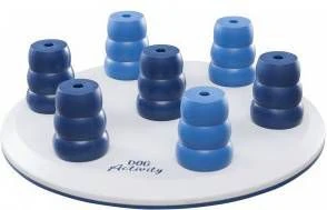 Trixie Dog Activity Solitaire Strategiespel Hondenspeelgoed Donkerblauw Wit 2 Trixie Dog Activity Solitaire Strategiespel Hondenspeelgoed Donkerblauw Wit - Afbeelding 2