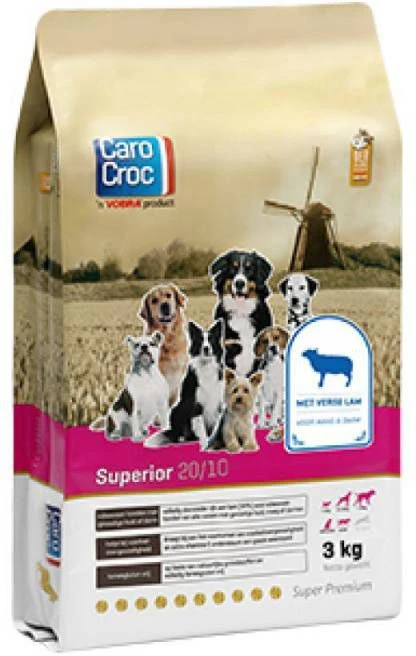CaroCroc Superior Lam&Granen Hondenvoer 15 Kg 6 CaroCroc Superior Lam&Granen Hondenvoer 15 Kg - Afbeelding 6