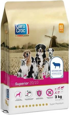 CaroCroc Superior Lam&Granen Hondenvoer 15 Kg 2 CaroCroc Superior Lam&Granen Hondenvoer 15 Kg - Afbeelding 2