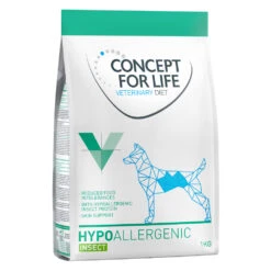 Concept For Life Veterinary Diet Hypoallergenic Insect Hondenvoer – 4 Kg