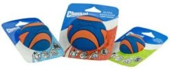 Chuckit! Chuckit Ultra Squeaker Ball Hondenspeelgoed Ø7.6 Cm Blauw Oranje 10 Chuckit! Chuckit Ultra Squeaker Ball Hondenspeelgoed Ø7.6 Cm Blauw Oranje -Huisdierbenodigdheden chuckit ultra squeaker ball large 1 stuk 45010