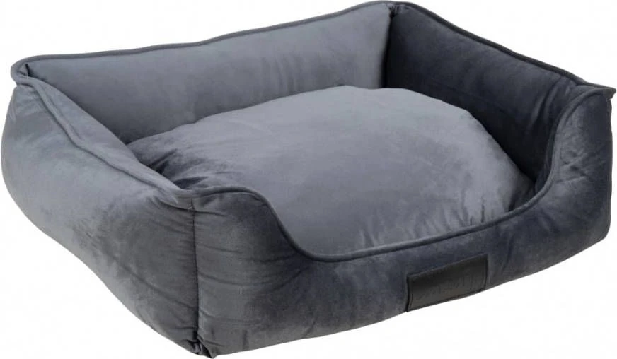 District 70 DISTRICT70 Huisdierenmand VELURO S Grijs 4 District 70 DISTRICT70 Huisdierenmand VELURO S Grijs - Afbeelding 4