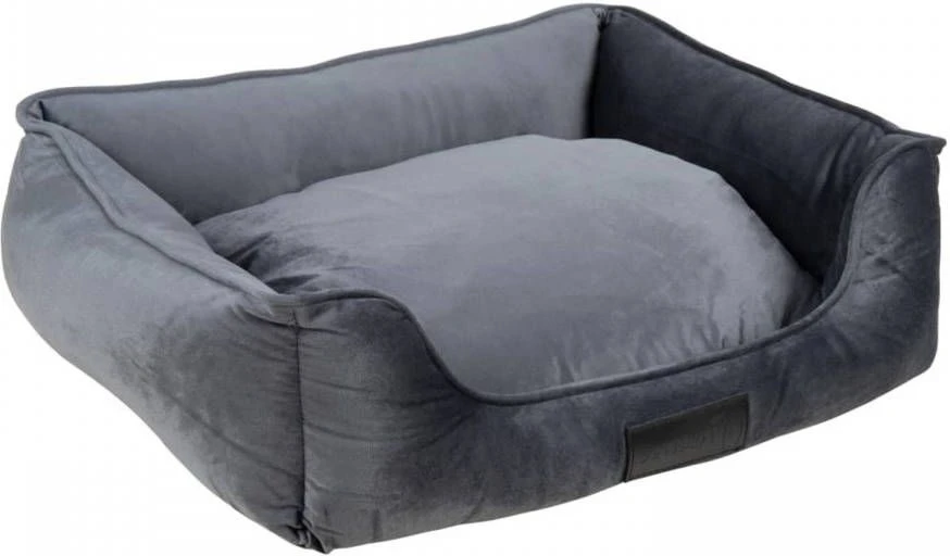 District 70 DISTRICT70 Huisdierenmand VELURO S Grijs 3 District 70 DISTRICT70 Huisdierenmand VELURO S Grijs - Afbeelding 3