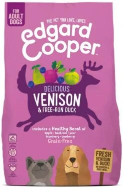 Edgard & Cooper Edgard&Cooper Delicious Venison Adult Hert&Eend&Appel Hondenvoer 2.5 Kg Graanvrij -Huisdierbenodigdheden edgard en cooper edgard en amp cooper hondenvoer hert en scharreleend 25 kg 27688