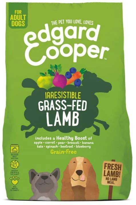 Edgard & Cooper Edgard&Cooper Irresistible Grass Fed Lamb Adult Lam&Appel&Wortel Hondenvoer 2.5 Kg 6 Edgard & Cooper Edgard&Cooper Irresistible Grass Fed Lamb Adult Lam&Appel&Wortel Hondenvoer 2.5 Kg - Afbeelding 6