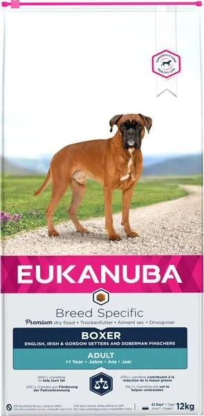 Eukanuba 2x12kg Boxer Breed Specific Hondenvoer 1 Eukanuba 2x12kg Boxer Breed Specific Hondenvoer